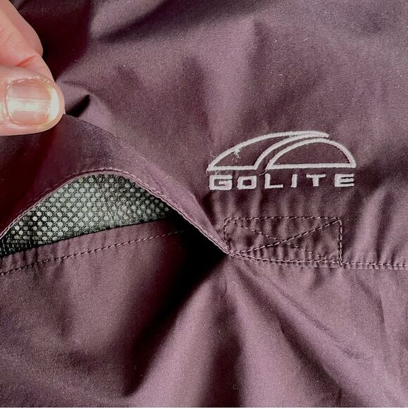 GoLite Windstopper Jacket Womens Burgundy Pink - Picture 8 of 10